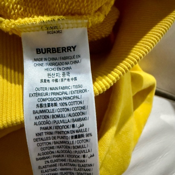 Excellent condition, Burberry men’s/unisex hooded sweatshirt, size XL - Picture 7 of 7